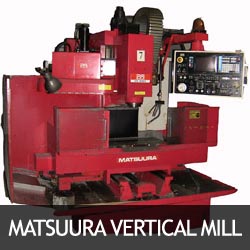 Matsuura vertical mill